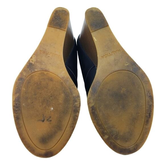 Nautica Heeled Ankle Booties Black Size 5.5 - Picture 7 of 9